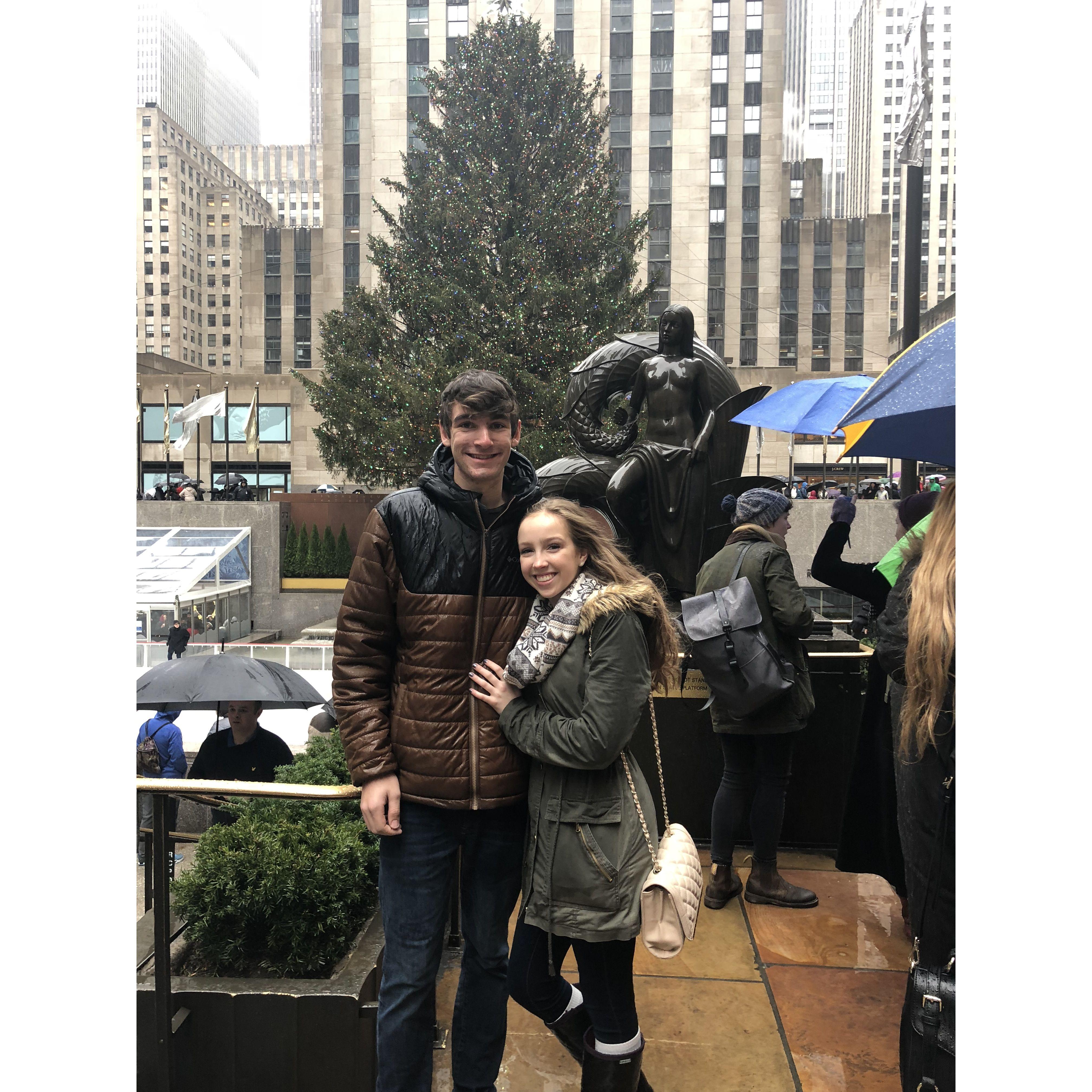 Our first trip to NYC together.