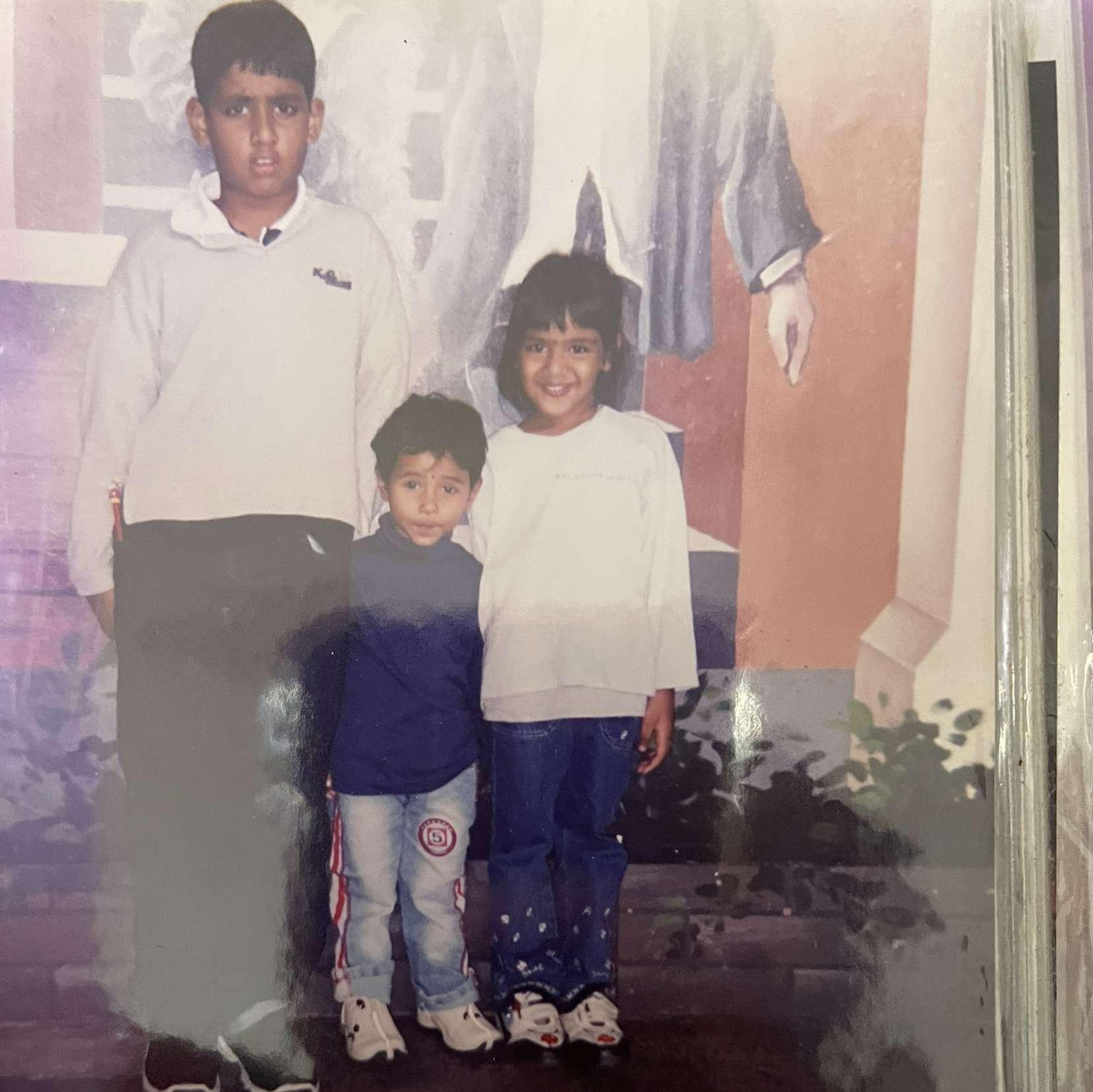 Baby Mia and her siblings