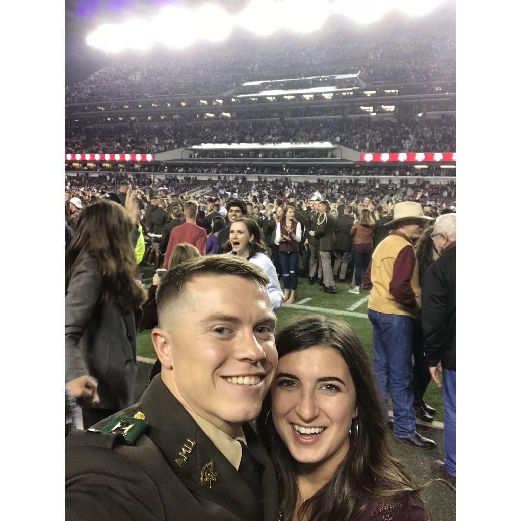 LSU Game Stormed the Field