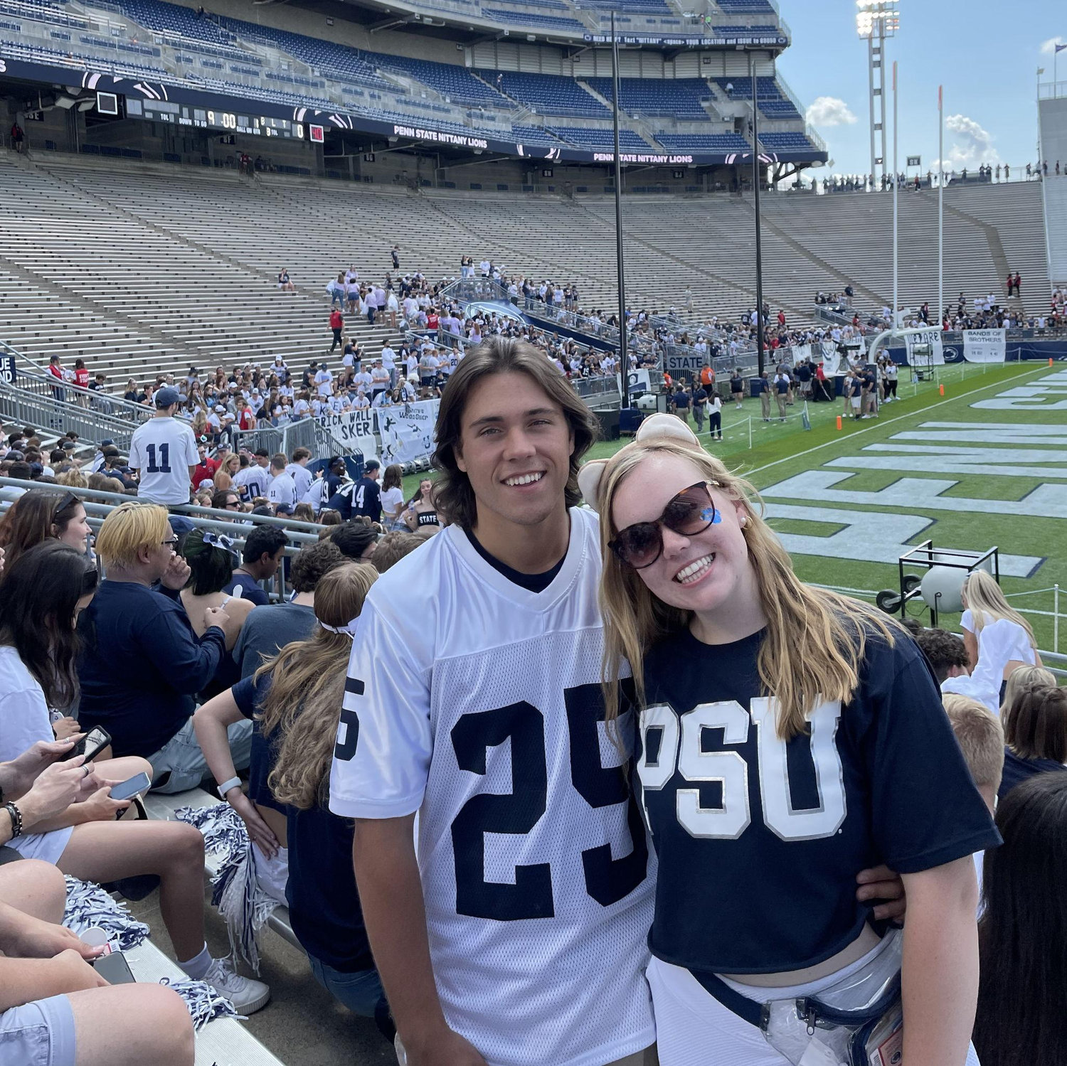 Our first PSU game together! September 2021.