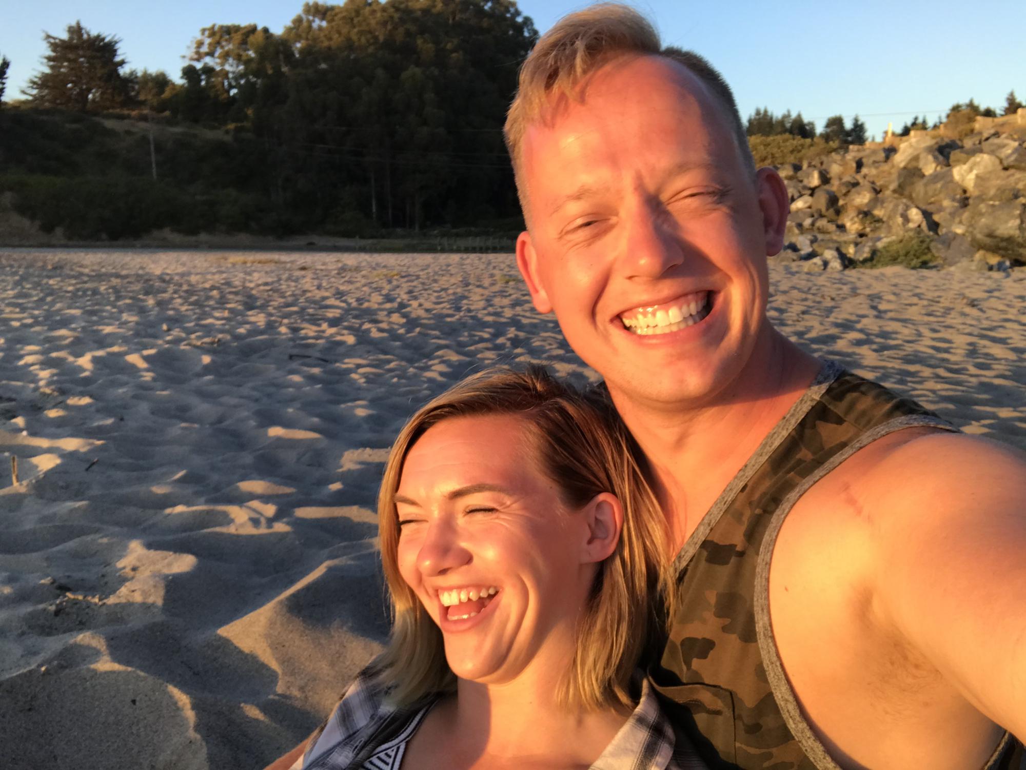 Smiles for miles with the two of us!