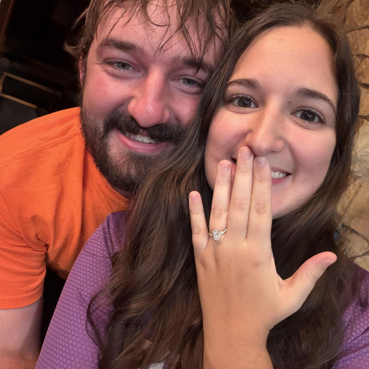Right after "will you marry me?"