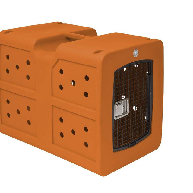 Dakota283 Medium Kennel -Frame Door- Orange