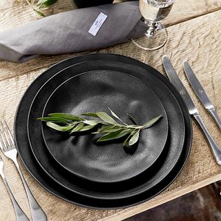 Riviera Sable Noir Dinner Plate