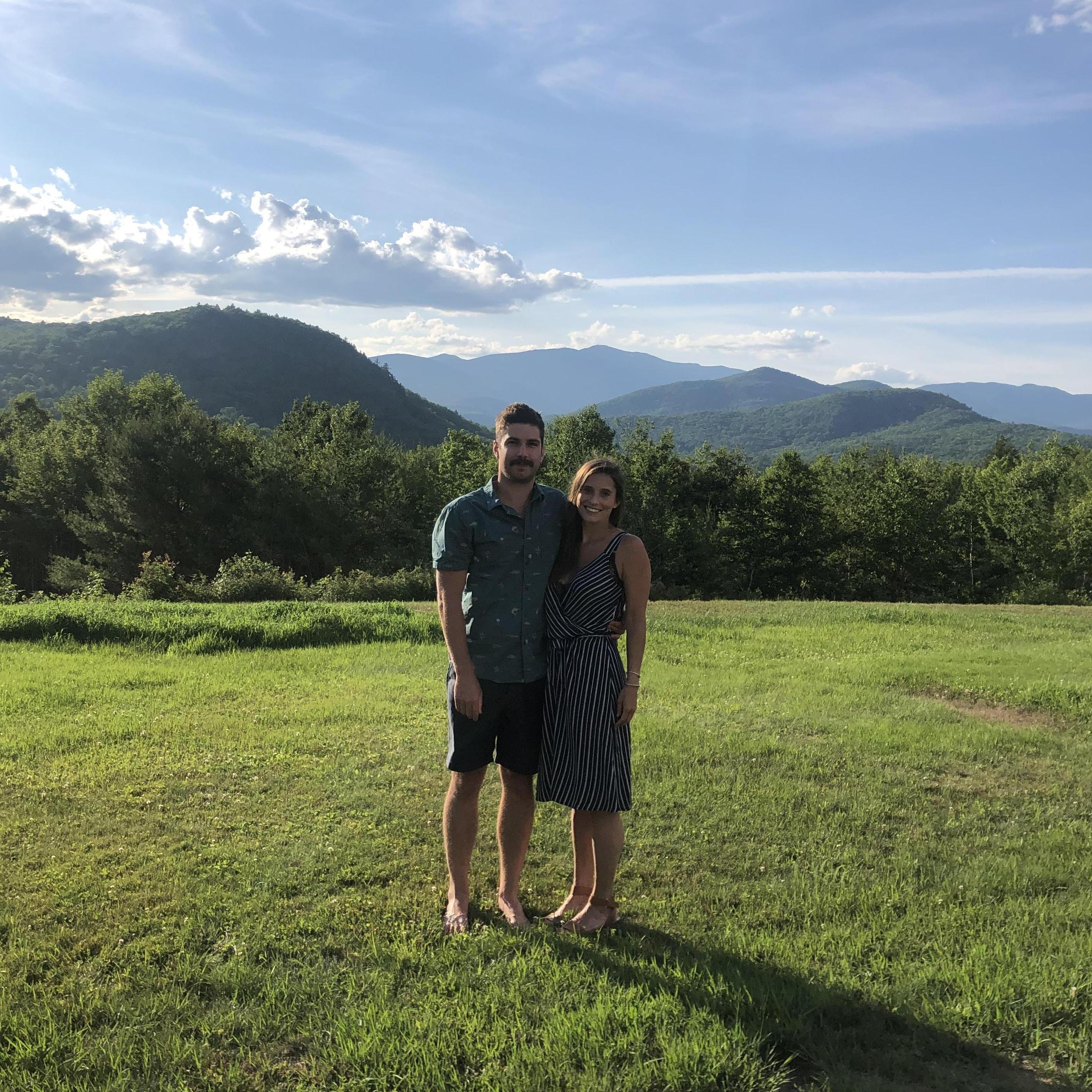 At one of our favorite locations, Aunt Nancy & Uncle Kevin's (Jak's Godparents) condo in Bartlett, NH