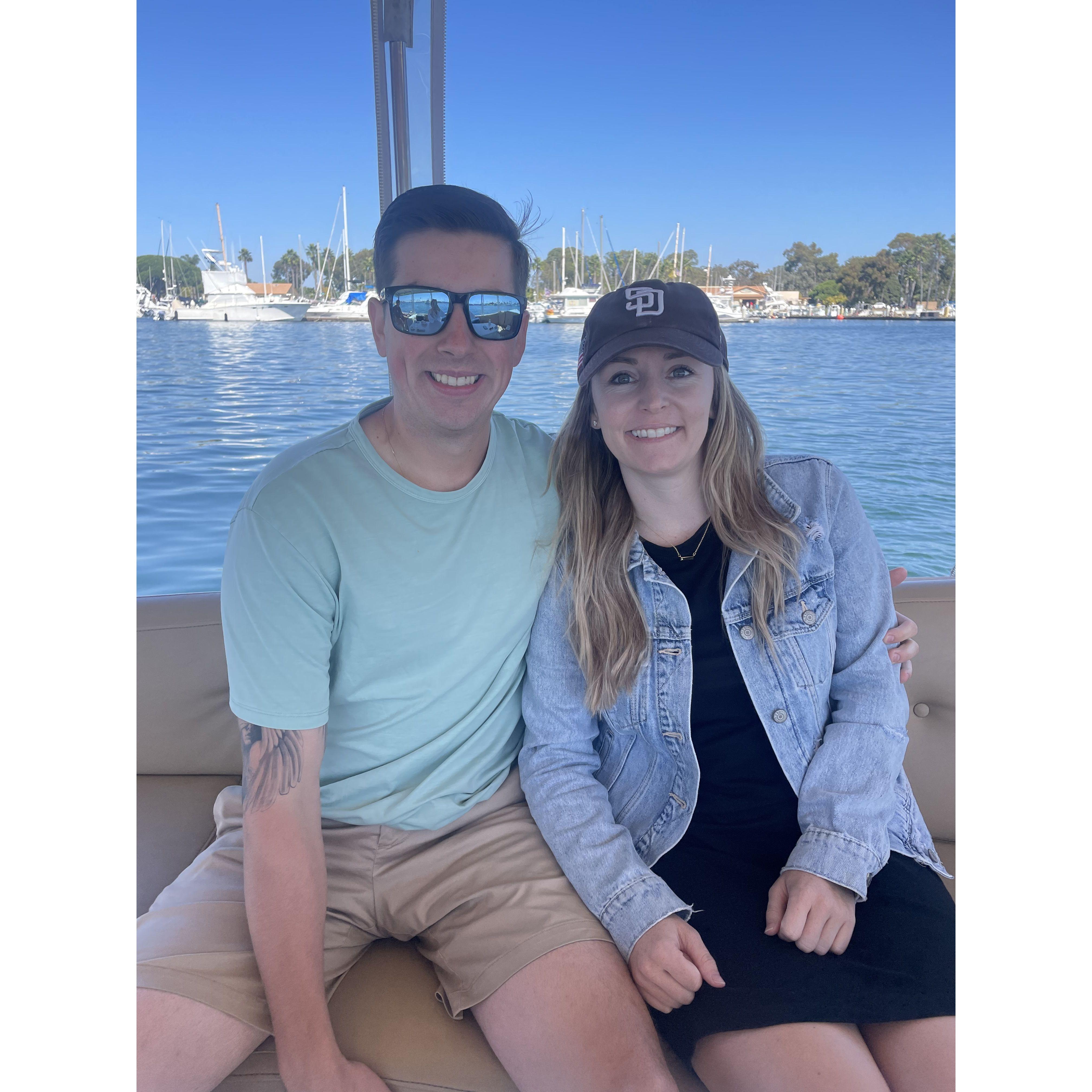 Colin's first time in San Diego