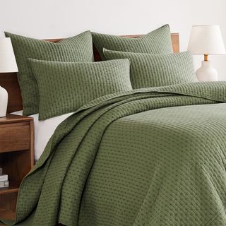 Cross Stitch Euro Sham, Set of 2