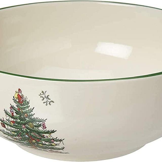 Spode Christmas Tree Round Bowl- Fine Porcelain