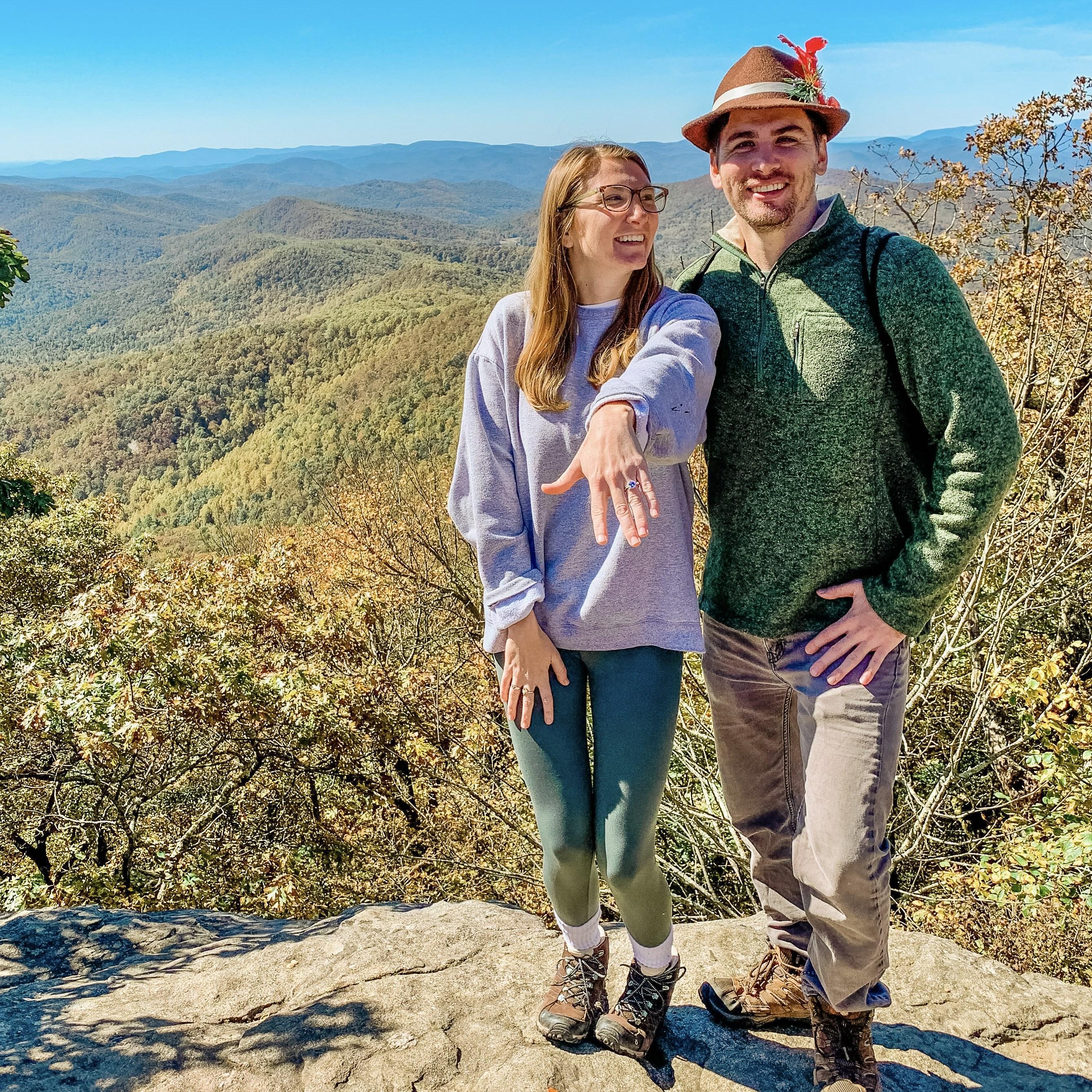 October 17th, 2020 (AKA Steve's bday) and the day we got engaged! He said doing it on his birthday was the only way he was ever going to surprise me and he was right!