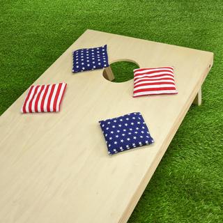 8-Piece America Official Regulation Cornhole Bean Bags Set