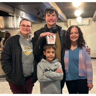 Dinner with our favorite cousins, Happy Birthday Cam!