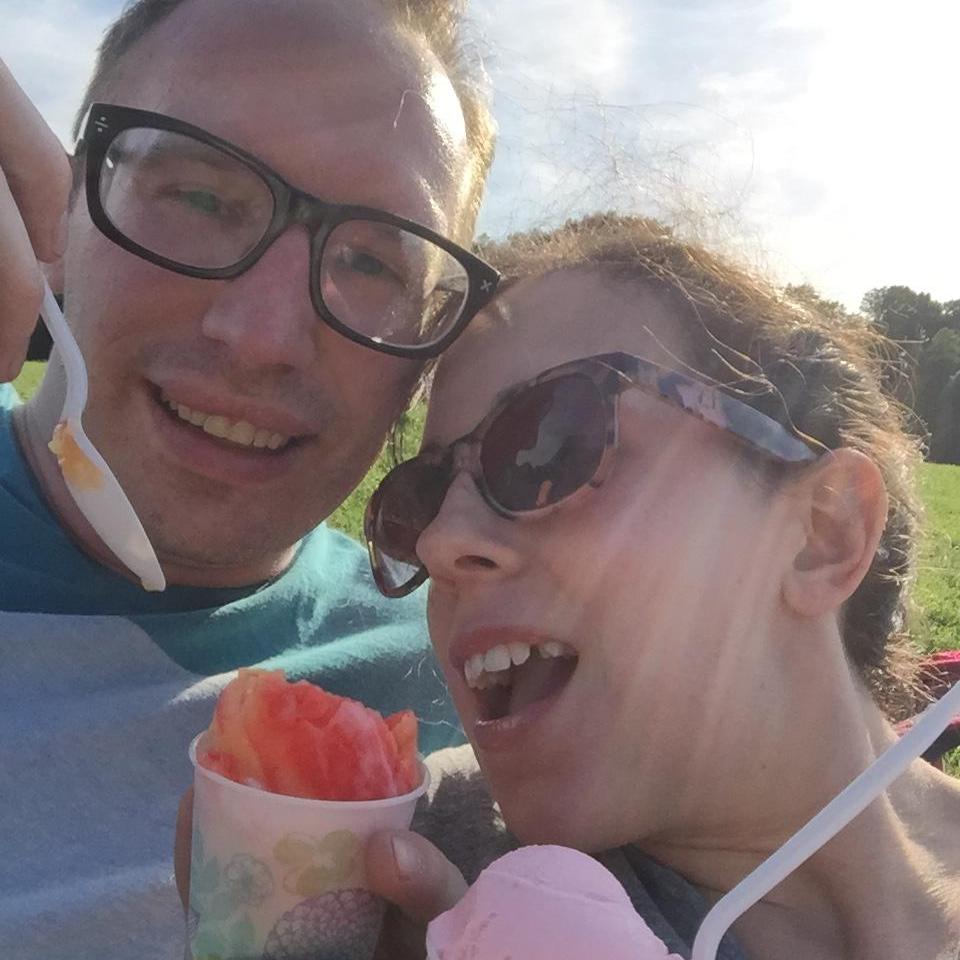 Frozen treats in Prospect Park