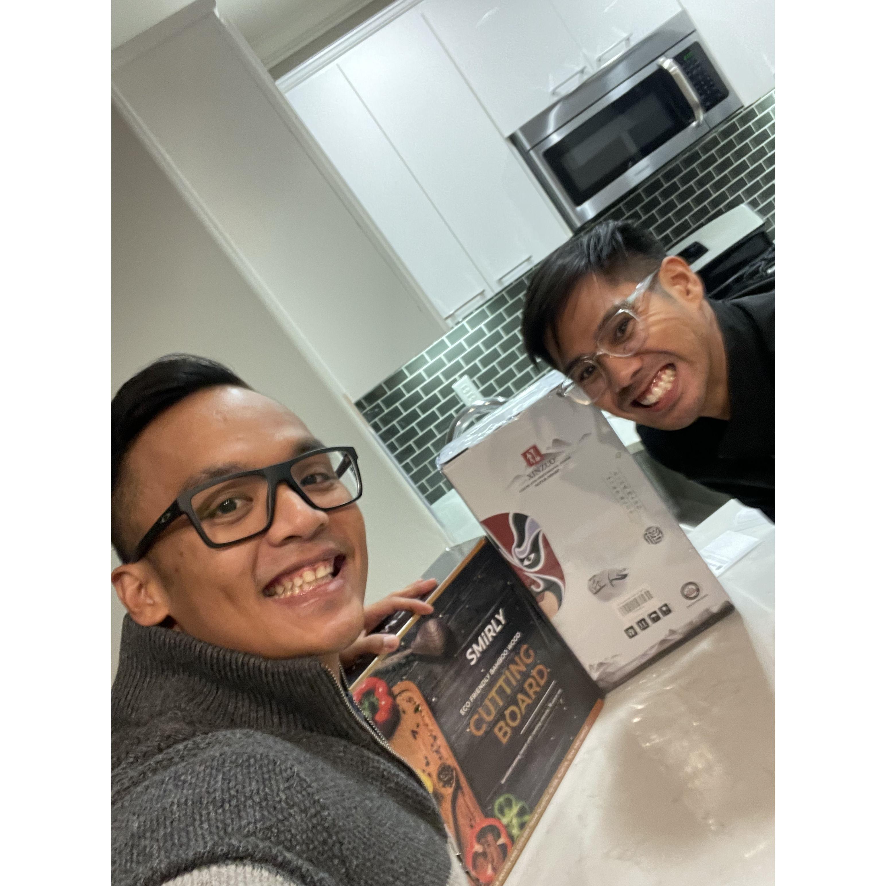 2021: Our move-in to our first California home!