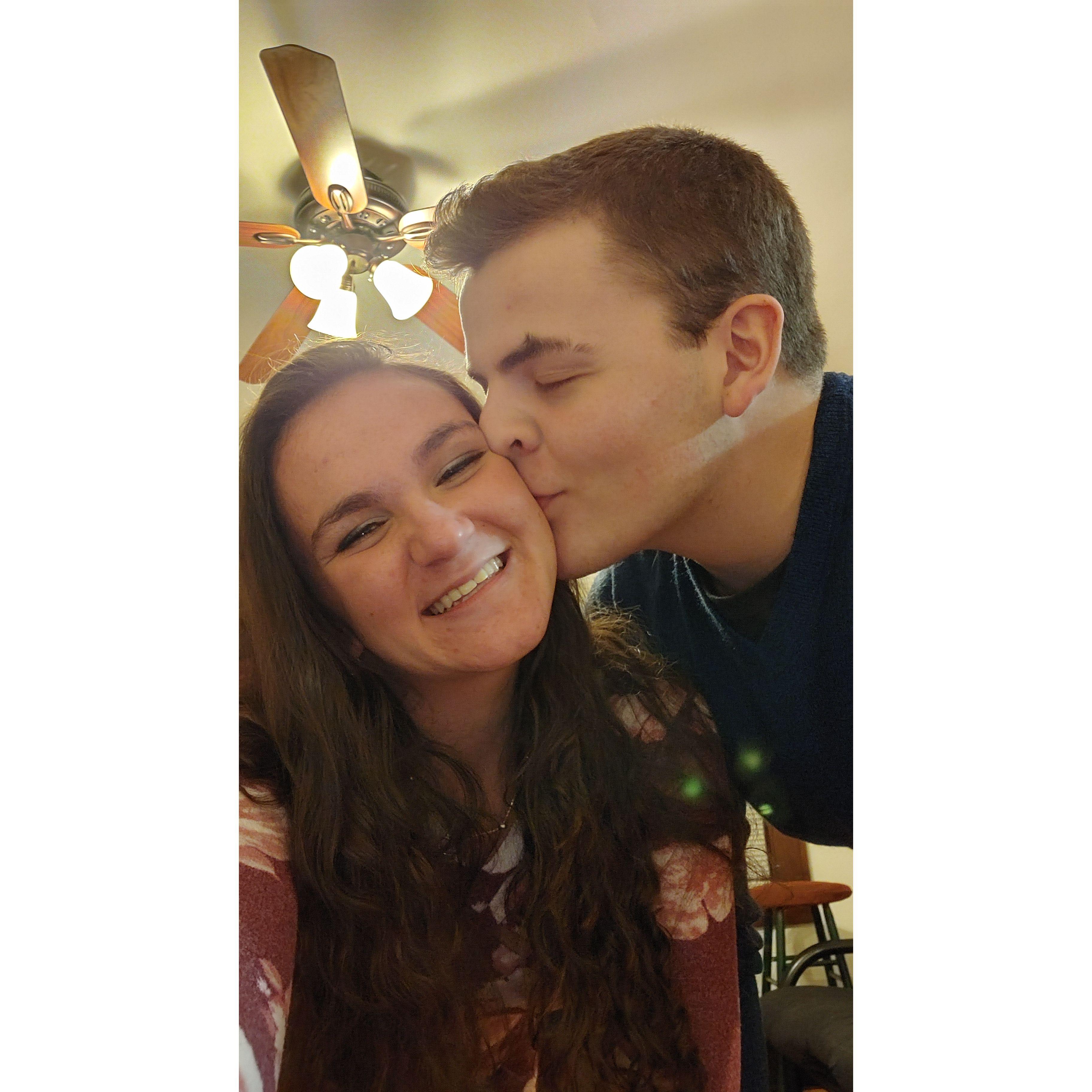 Our first Valentines day together