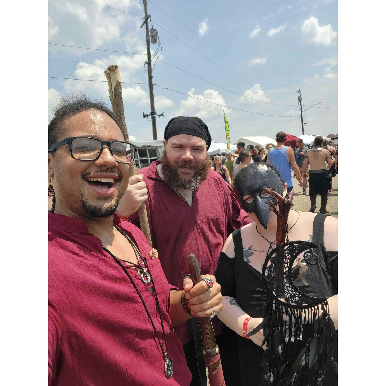 At the Viking Festival!