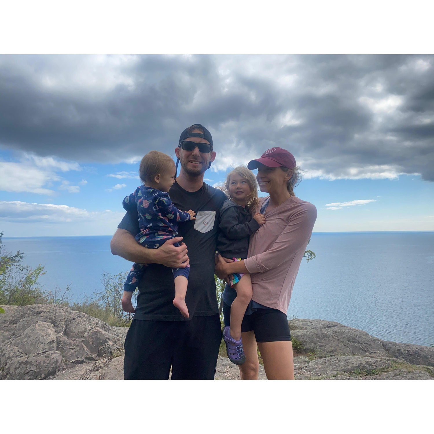 Palisades over looking Lake Superior, summer 2021