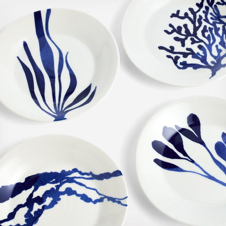 Royal Doulton, Pacific Assorted Small Plate, Set of 4 | Zola