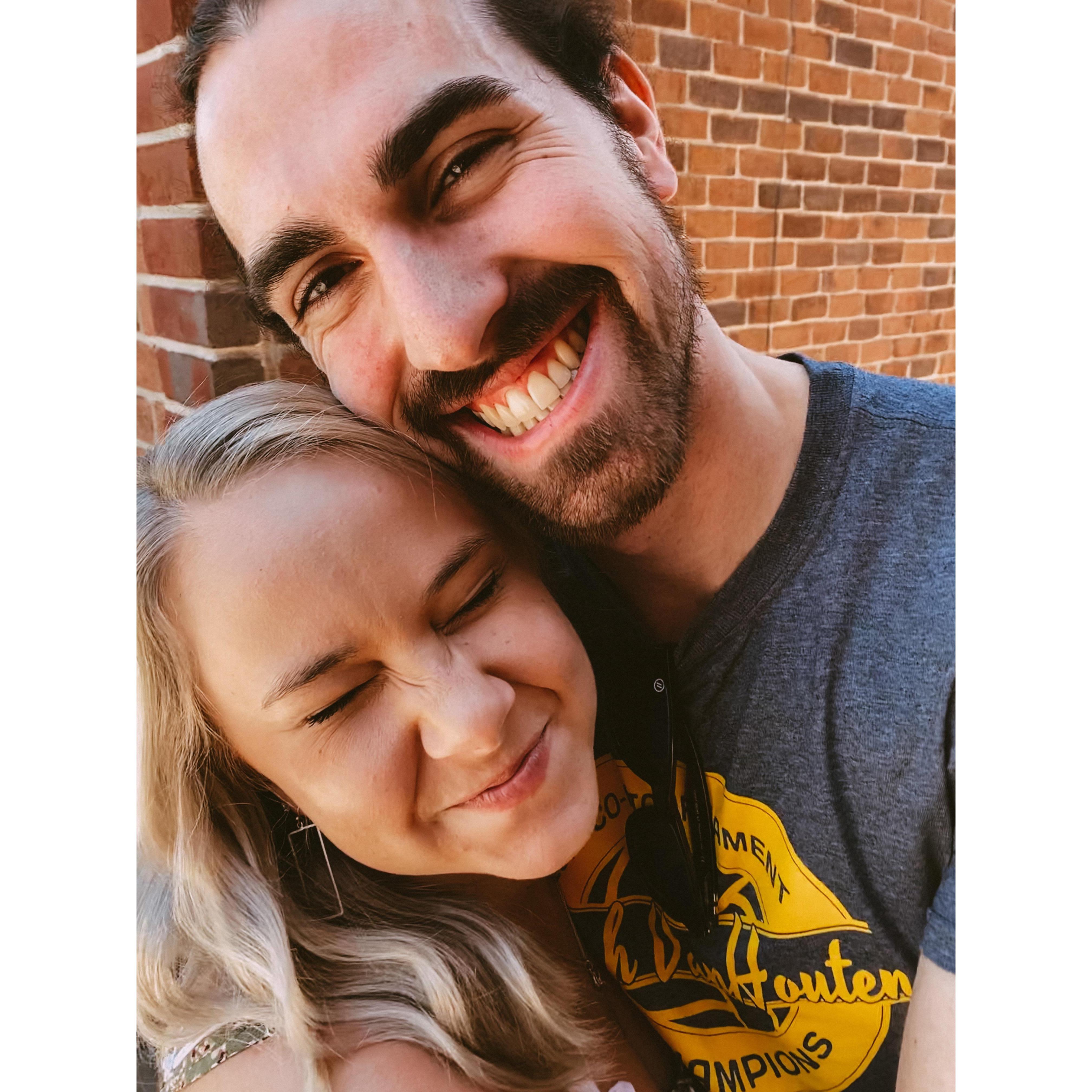 Our first picture together!