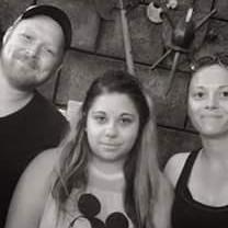 she was not thrilled about going into the haunted wax museum