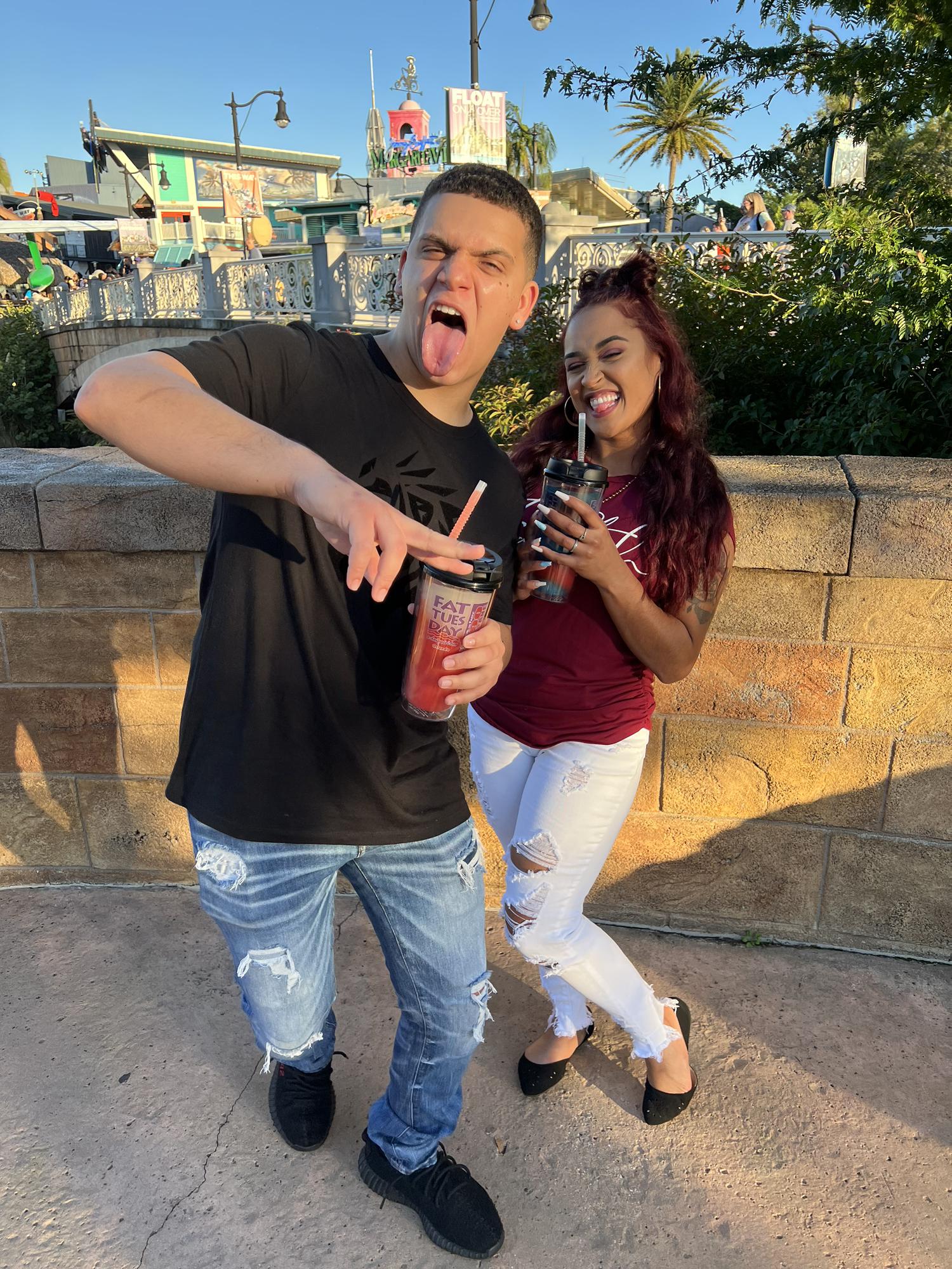 In Universal Studios.