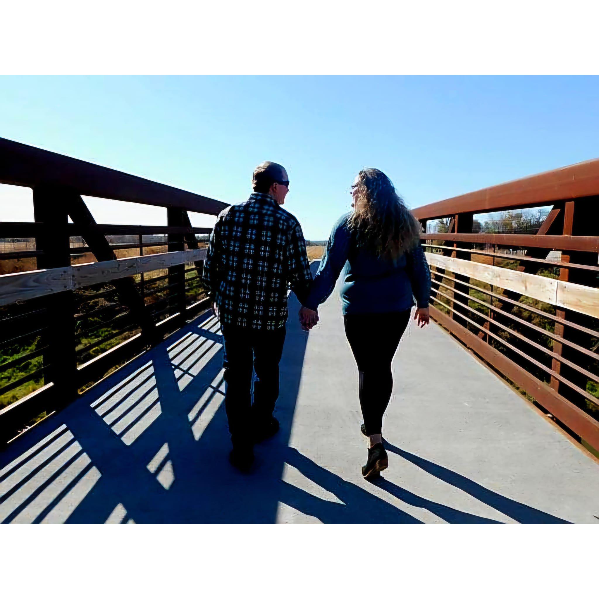 When we choose to walk instead of run.