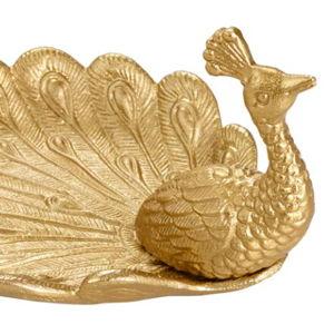 Antique Gold Peacock Trinket Dish - World Market