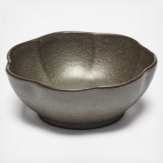 Inku Large Ribbed Bowl by Sergio Herman, Set of 4