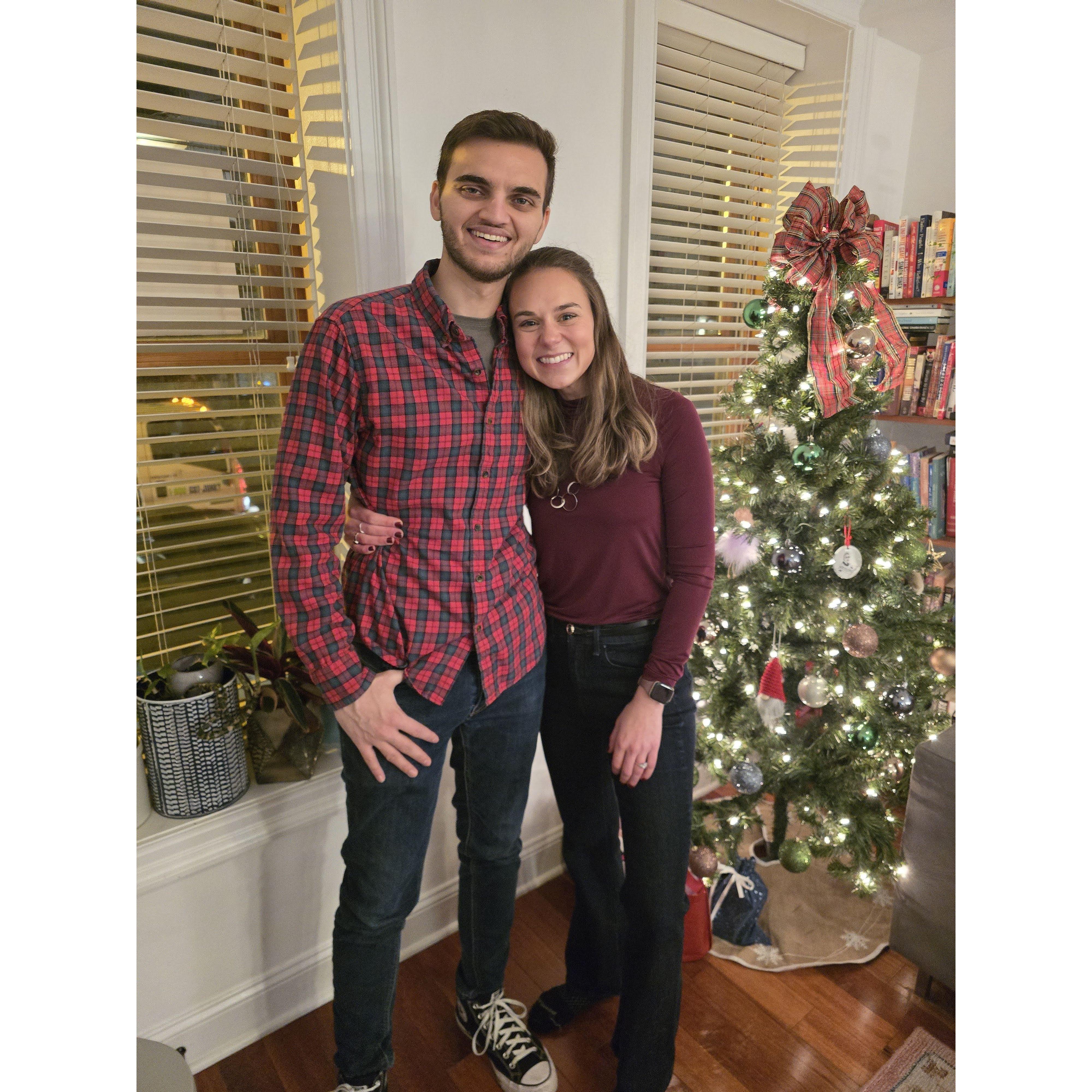 Our first Christmas engaged!