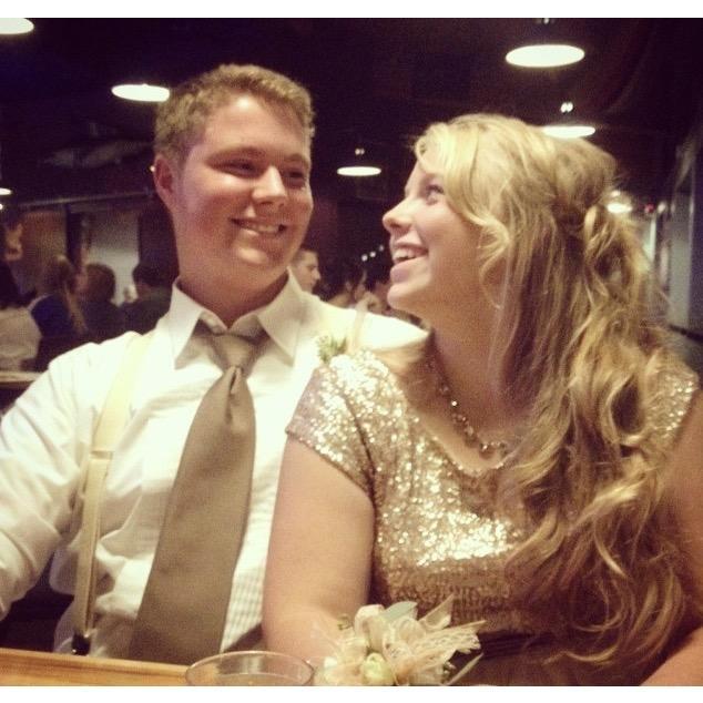 Our first highschool dance, junior homecoming