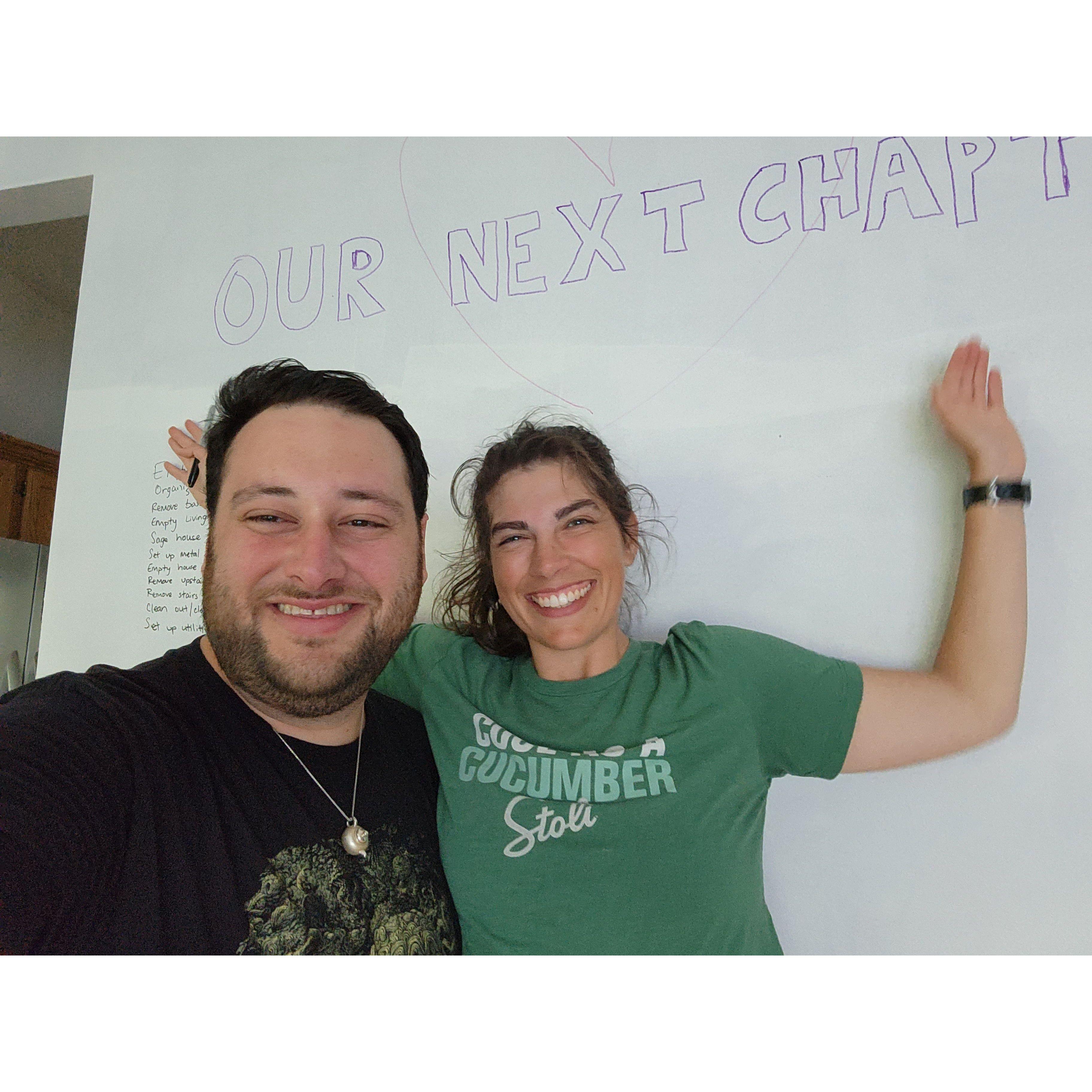 First day of house renovations! "Our Next Chapter"