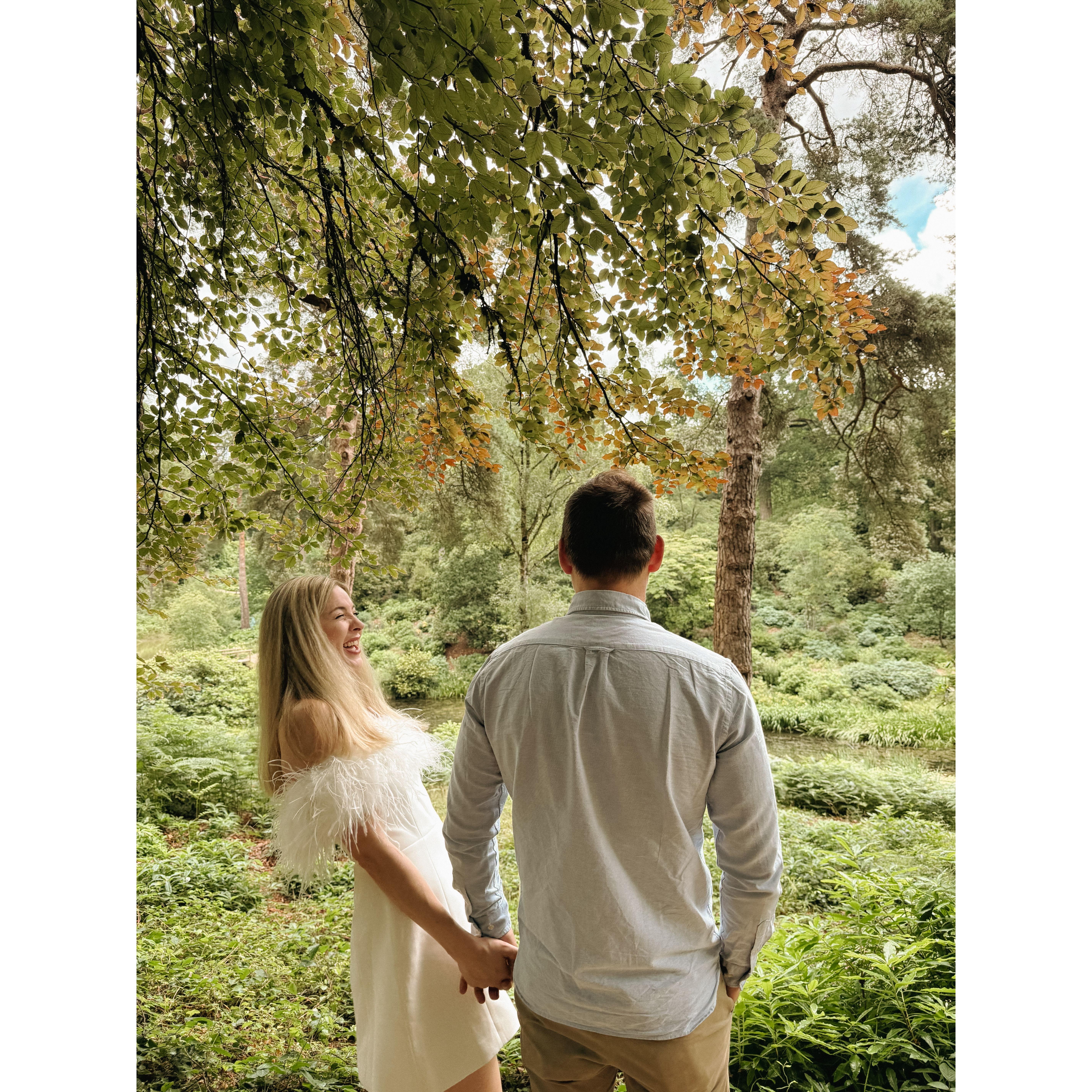 The point at which Rob was done on this photo shoot, because the photographer told us to 'jump around and look silly'...