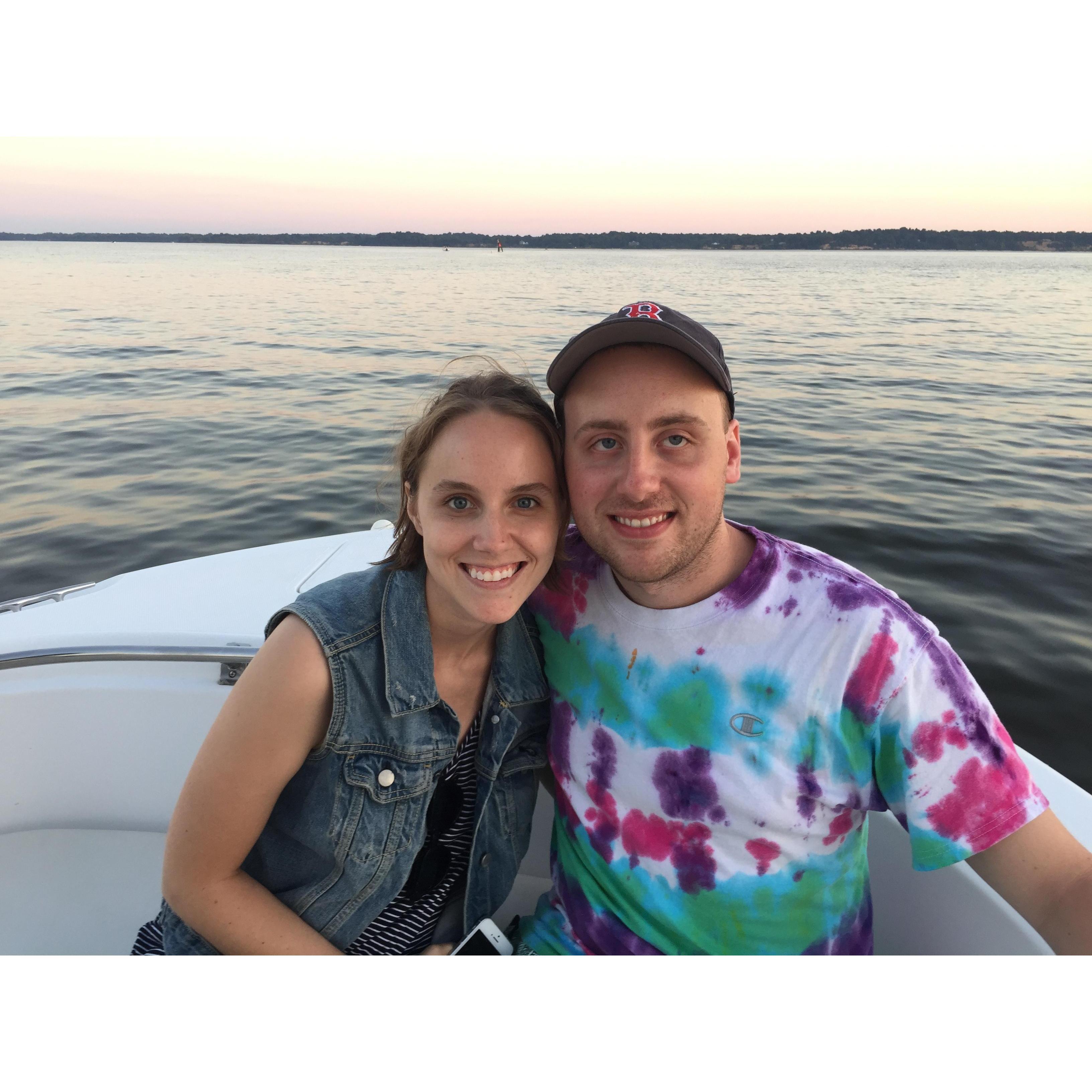 On the Patuxent River probably going to or from Stony's.