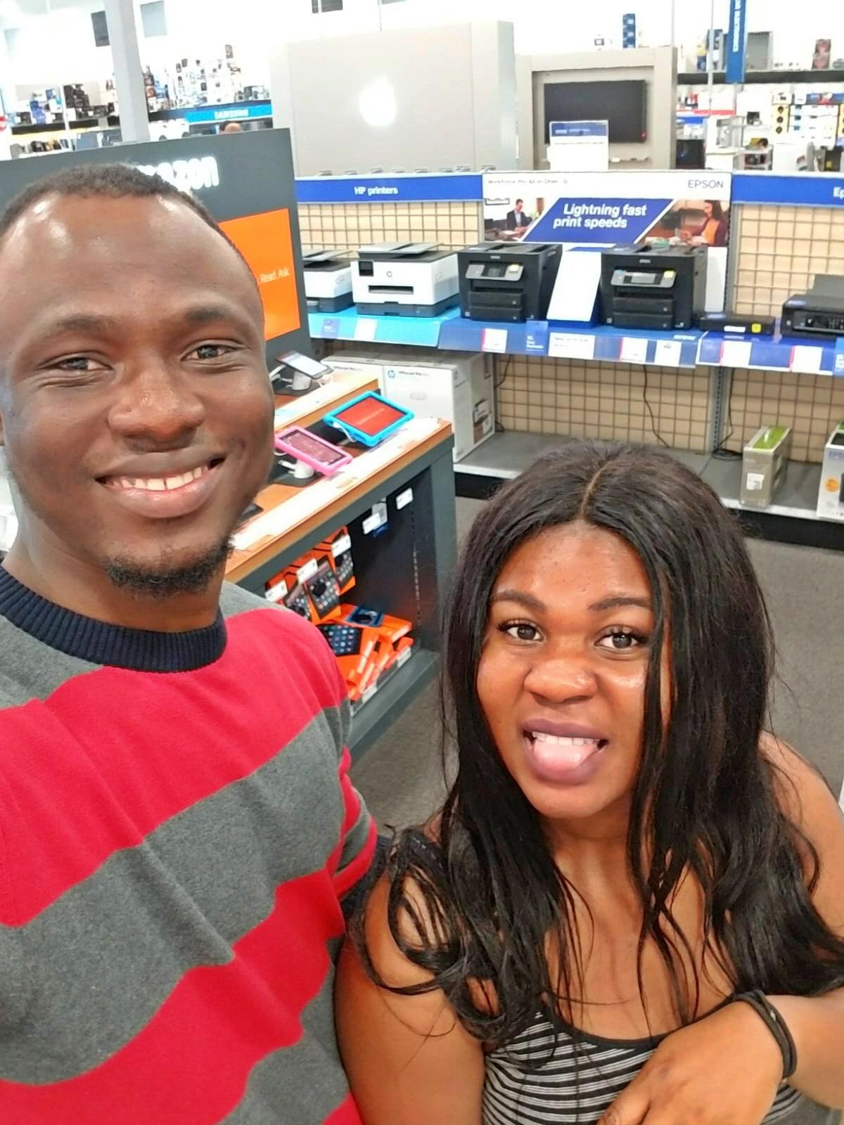 Quick gas station stop #roadtrip