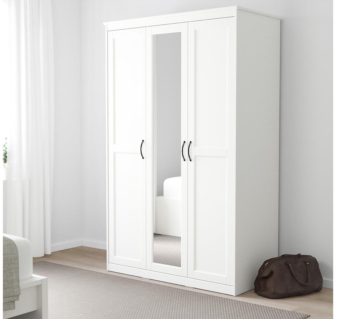 SONGESAND Wardrobe, White