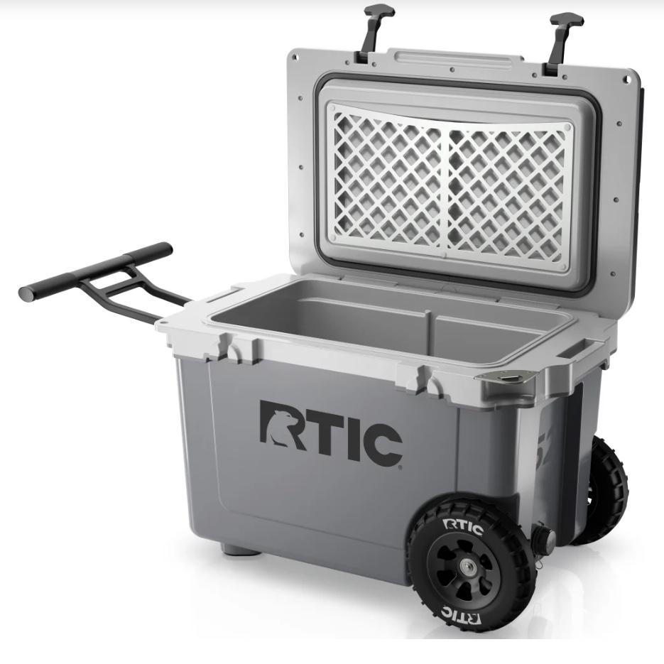 52 QT Ultra-Light Wheeled Cooler, Dark Grey Cool Grey