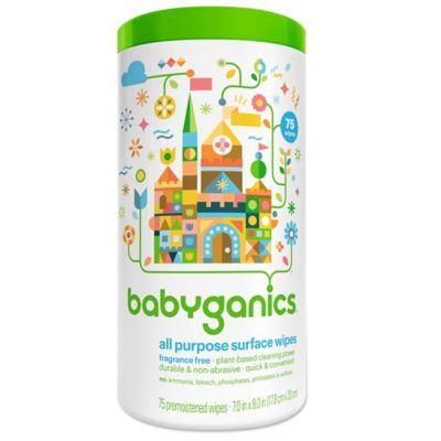 Babyganics® 75-Count Fragrance-Free All-Purpose Wipes