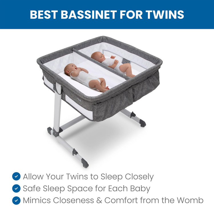 Simmons Kids, By the Bed Twin City Sleeper Bassinet | Zola Baby