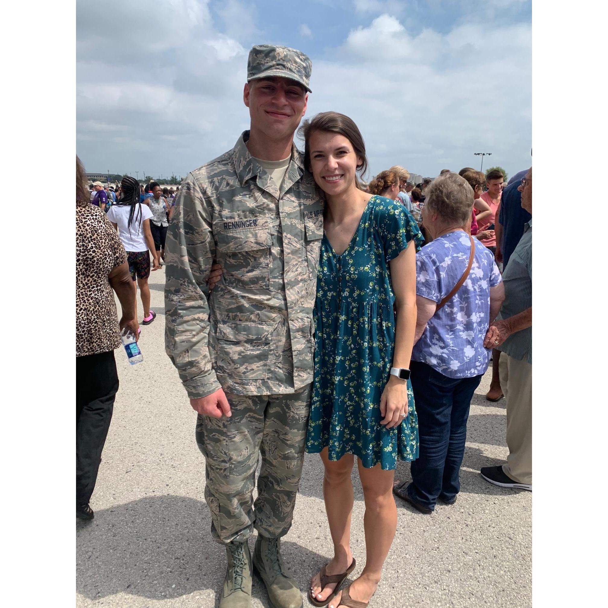 USAF BMT Graduation, August 2019