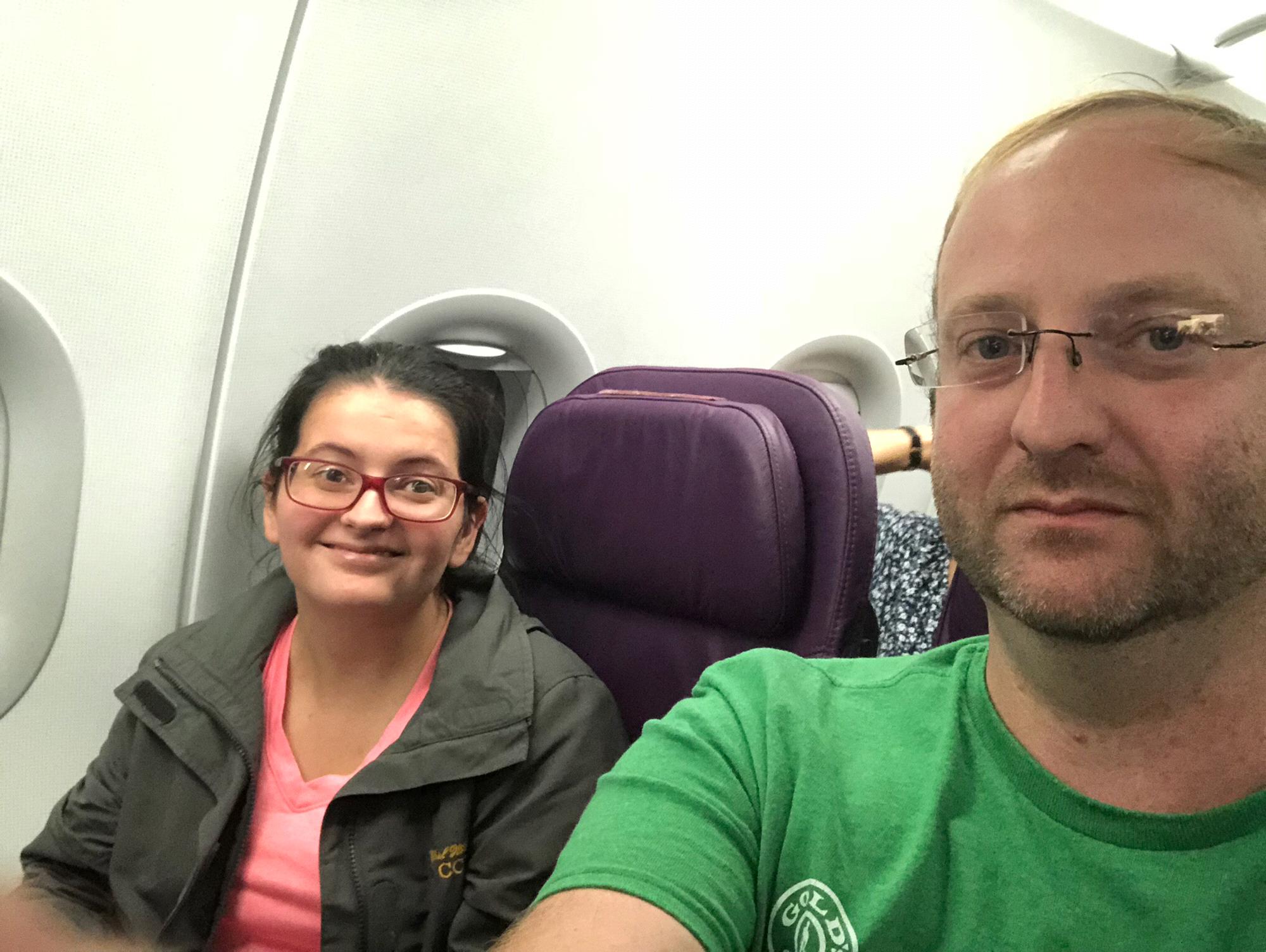 On our way to London via WOWAir