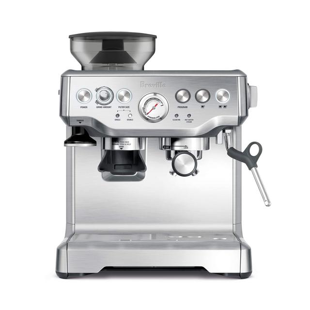 Breville BES870XL Barista Express Espresso Machine, Brushed Stainless Steel