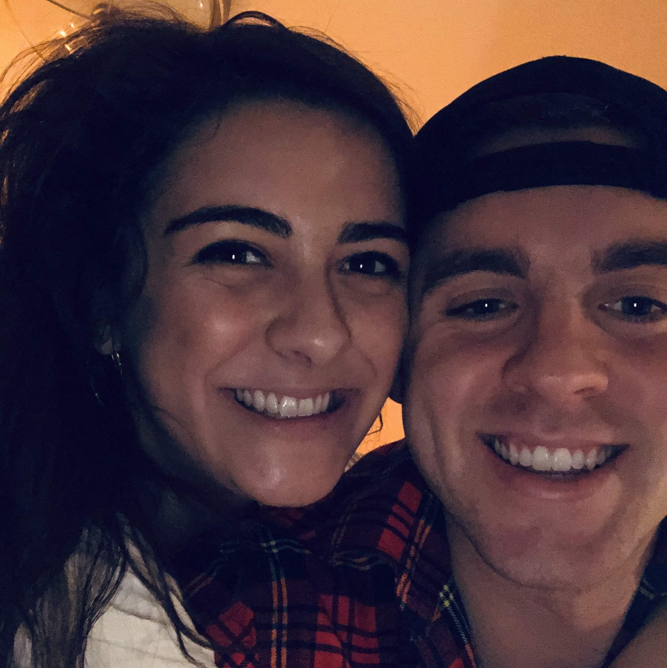 The first time Colin came to visit Abby in Knoxville!