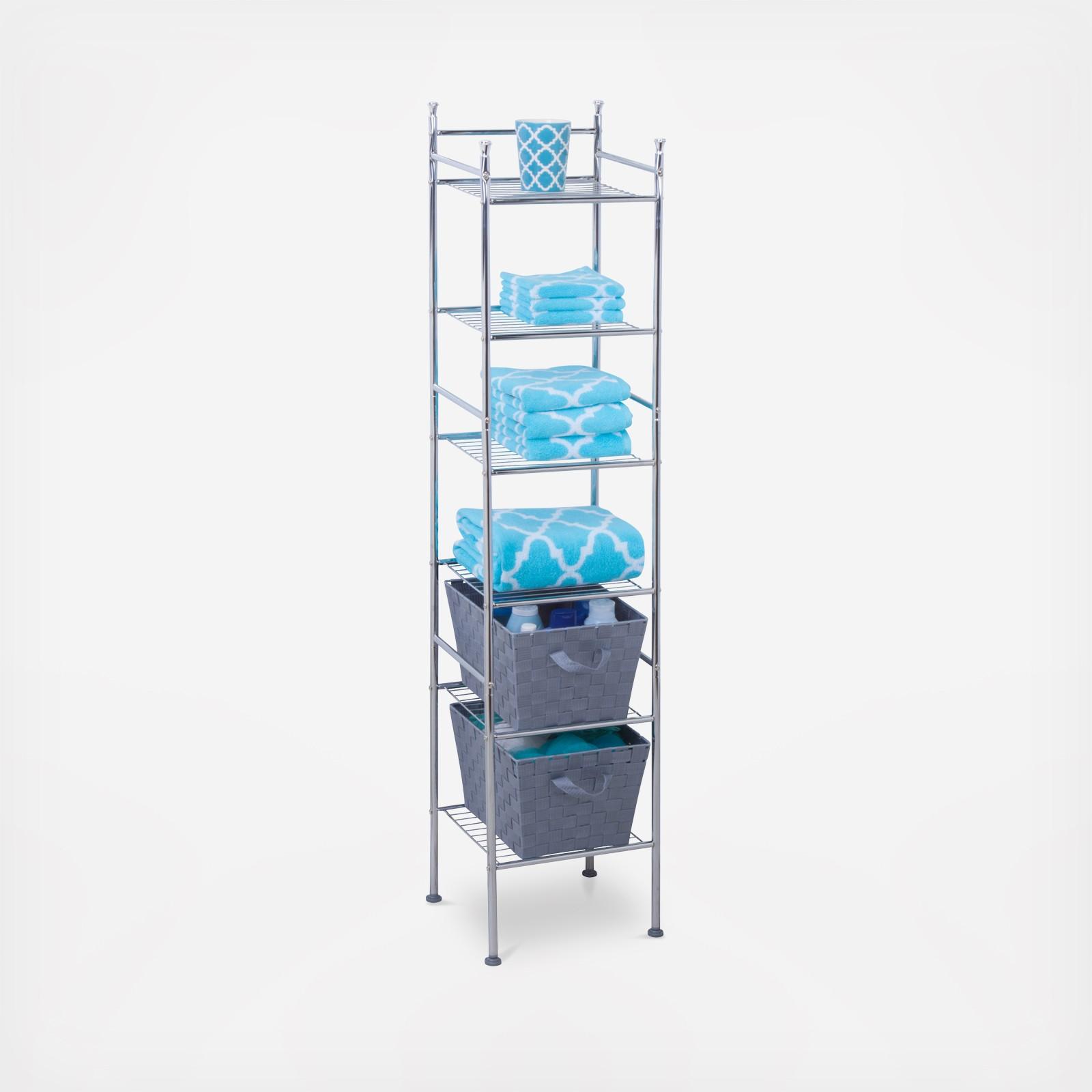 HoneyCanDo, 6Tier Metal Tower Zola