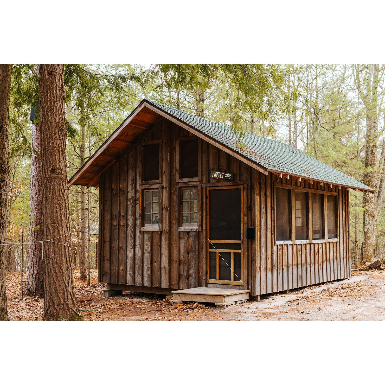 Cabins with no electricity
