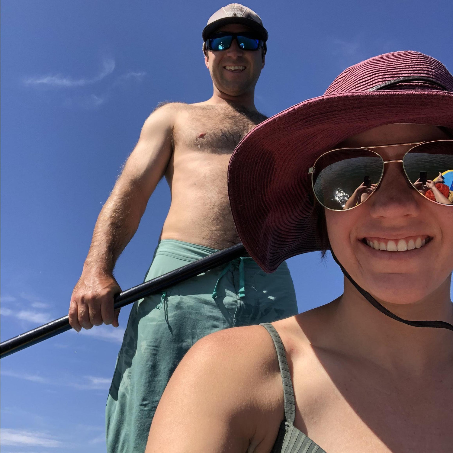 Paddle boarding
