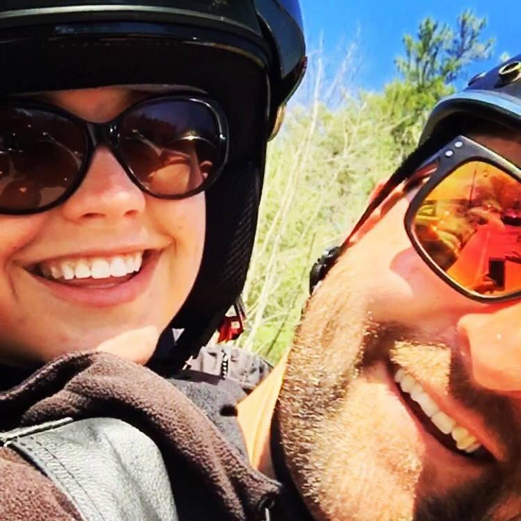 A Fall motorcycle ride
