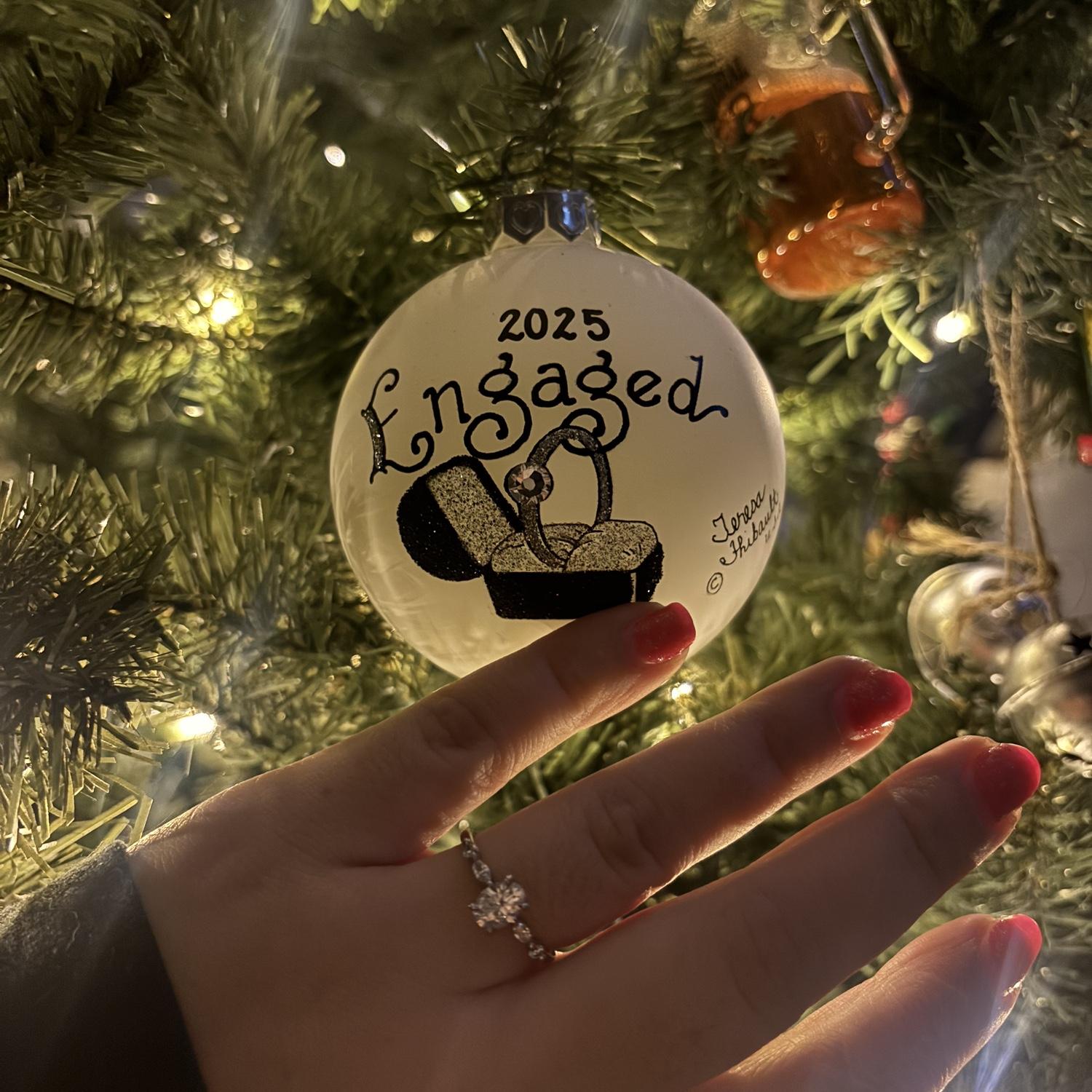 Our anniversary is on Christmas day! At least for now 🥰