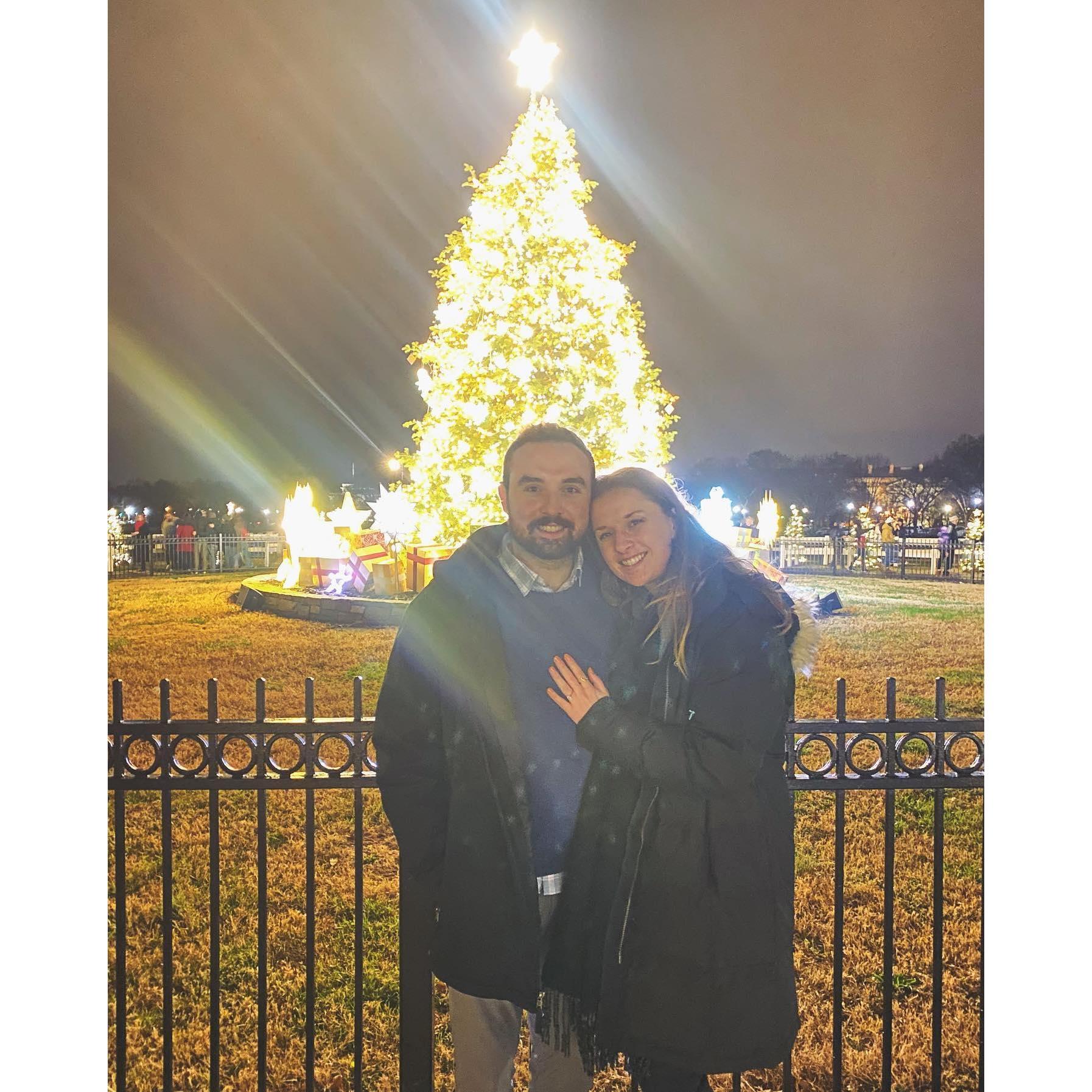She said yes!
