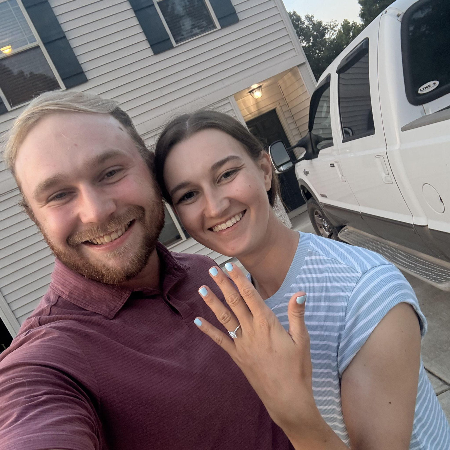 July 28th, 2025 the day we bought our first house and got engaged