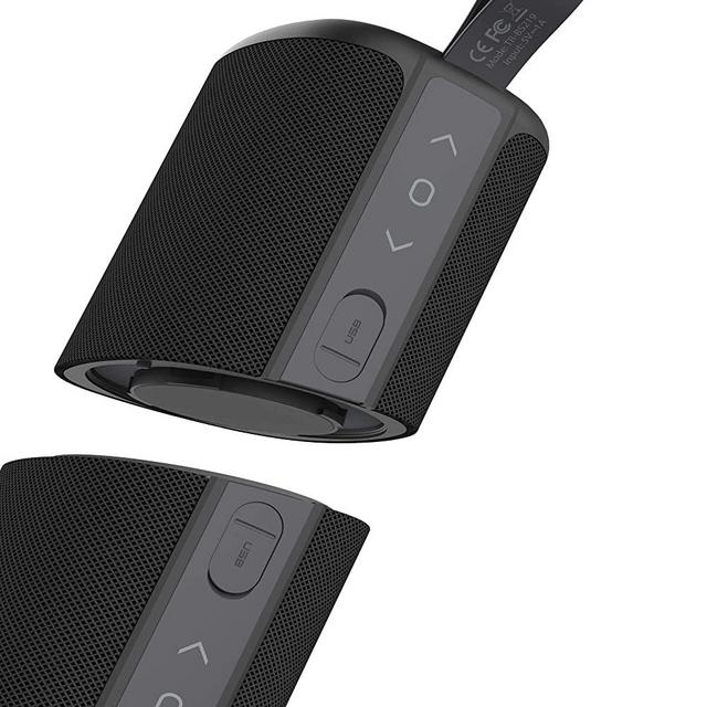Bluetooth Speakers, Kove Commuter 2 179-S - Portable, Wireless with HD Louder Volume, Deep Bass Subwoofer, Microphone, IPX7 Waterproof - Perfect Boom Box for Home, Outdoor or Travel