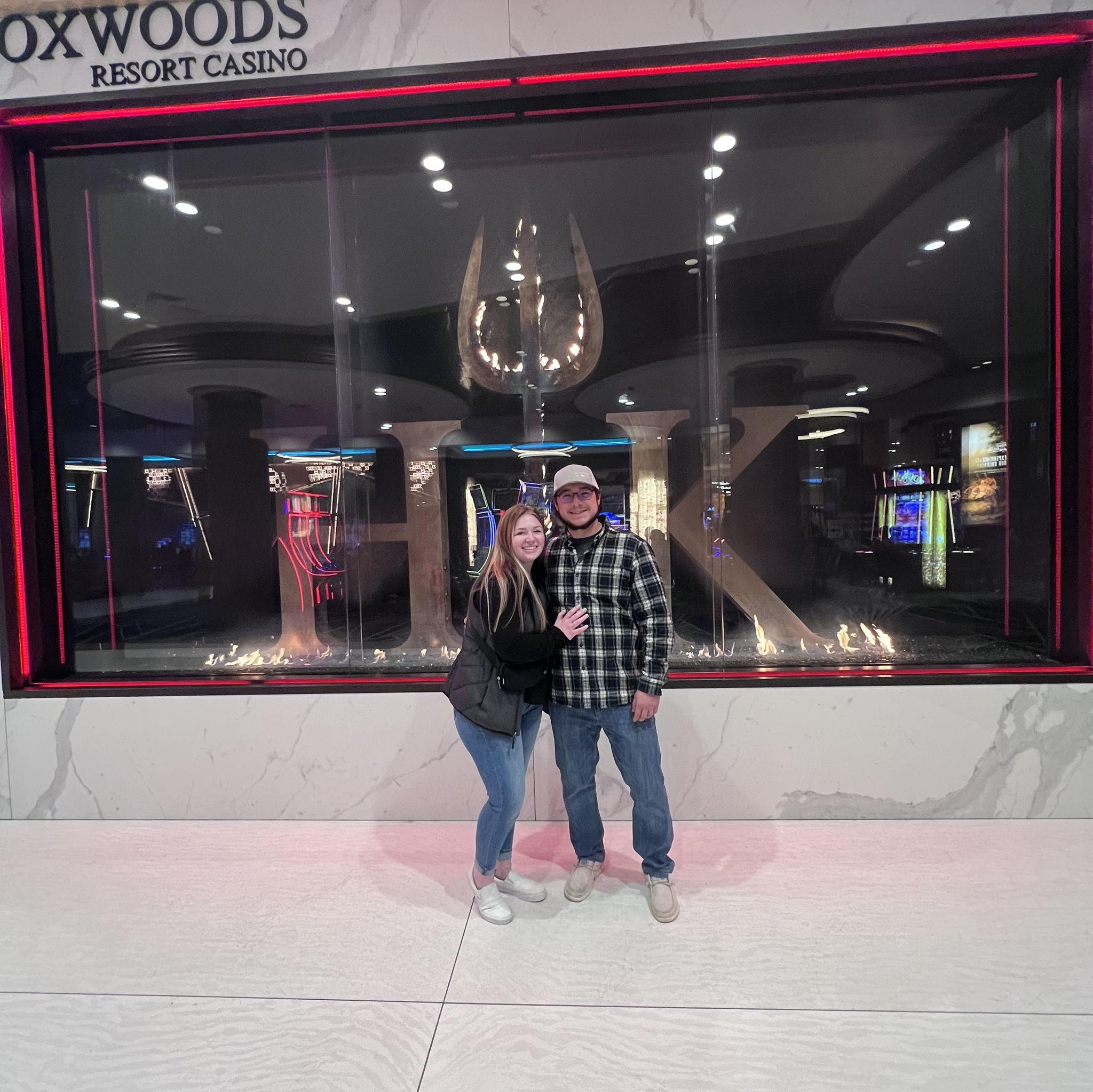 Our first anniversary.